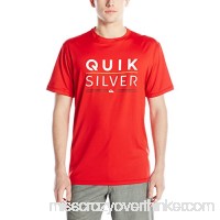 Quiksilver Men's Fully Stacked Short Sleeve Rash Guard Small B0183I6W0M
